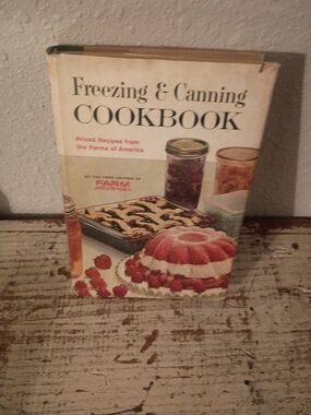 Freezing & Canning Cookbook by Farm Journal - Cream/White Cover
